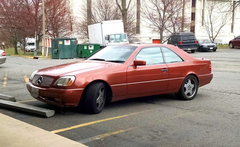 Illustration for article titled Saw a Mercedes 600SEC today! At least I think it is.